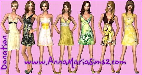 скачать бесплатно женскую одежду Sims 2