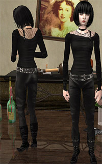 Женская Sims 2 одежда