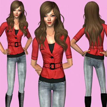 Женская одежда Sims 2