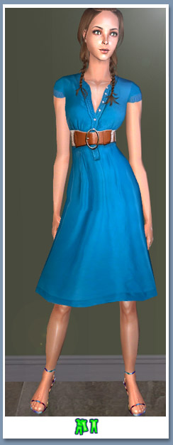модная одежда Sims 2 