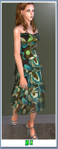 Sims 2 женская одежда