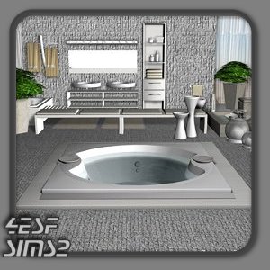 Download bathroom The Sims 2