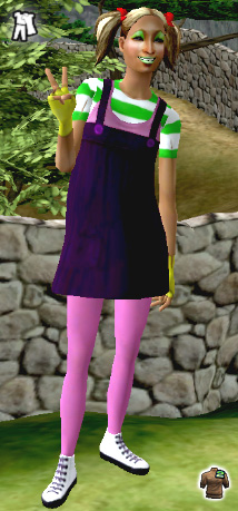  Sims 2 необычная одежда