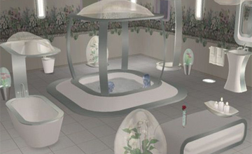 Наборы предметов Sims 2 для ванной и туалета