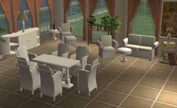  dinning sets Sims 2