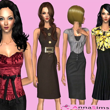 Одежда (Sims 2) - DaraSims: сайт посвященный играм серии The Sims