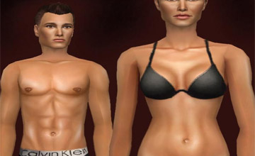 необычные тоны кожи для Sims 2