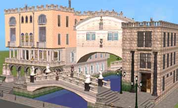 необычные дома для Sims 2