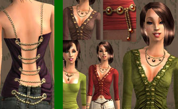 Одежда Sims 2 скачать
