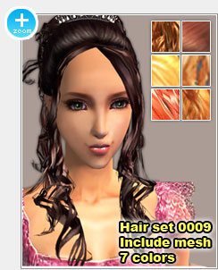 прически Sims 2