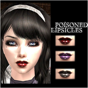 Готический макияж Sims 2