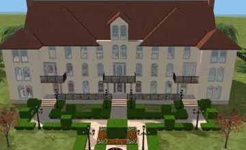 необычные дома Sims 2